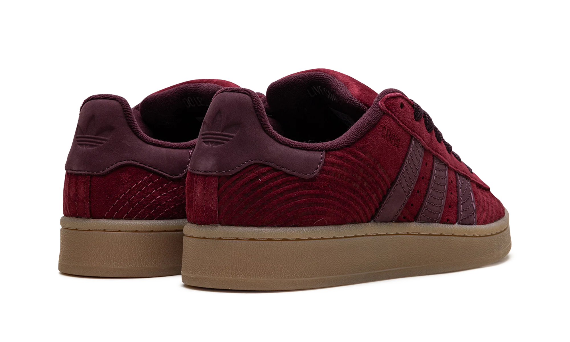 Adidas Campus 00s Japanese Rock Garden Burgundy - Image 3