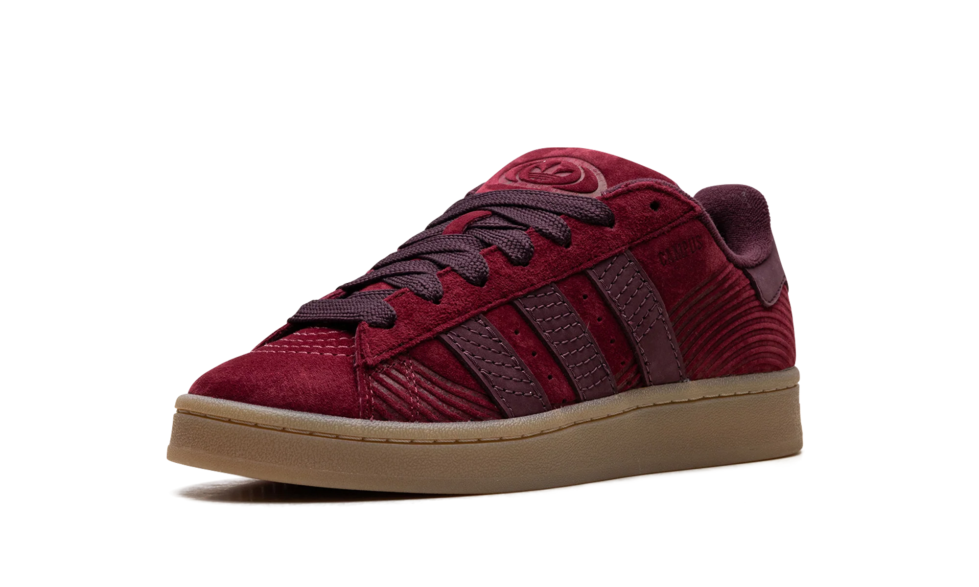 Adidas Campus 00s Japanese Rock Garden Burgundy - Image 4