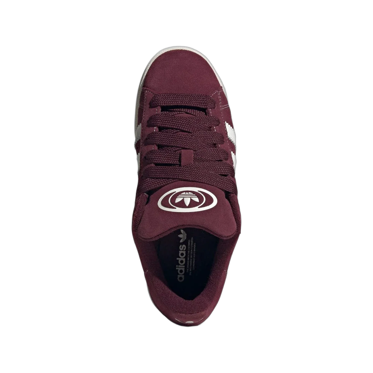 Adidas Campus 00s Maroon White - Image 2