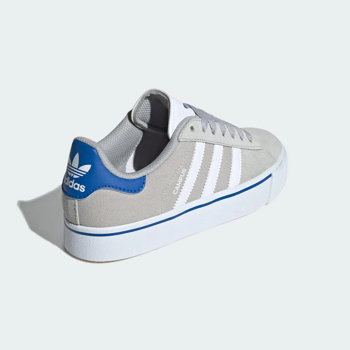 Adidas Campus Vulc Grey White Blue - Image 5