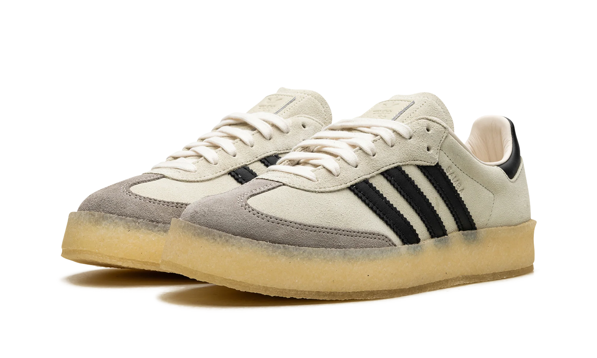 Adidas Clarks 8th Street Samba by Ronnie Fieg Kithmas White Black - Image 2