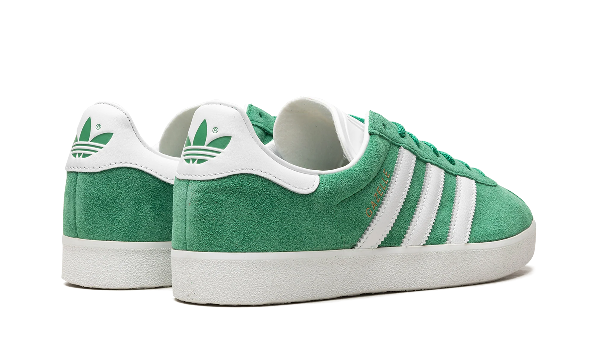 Adidas Gazelle 85 Green White Gold Metallic - Image 3