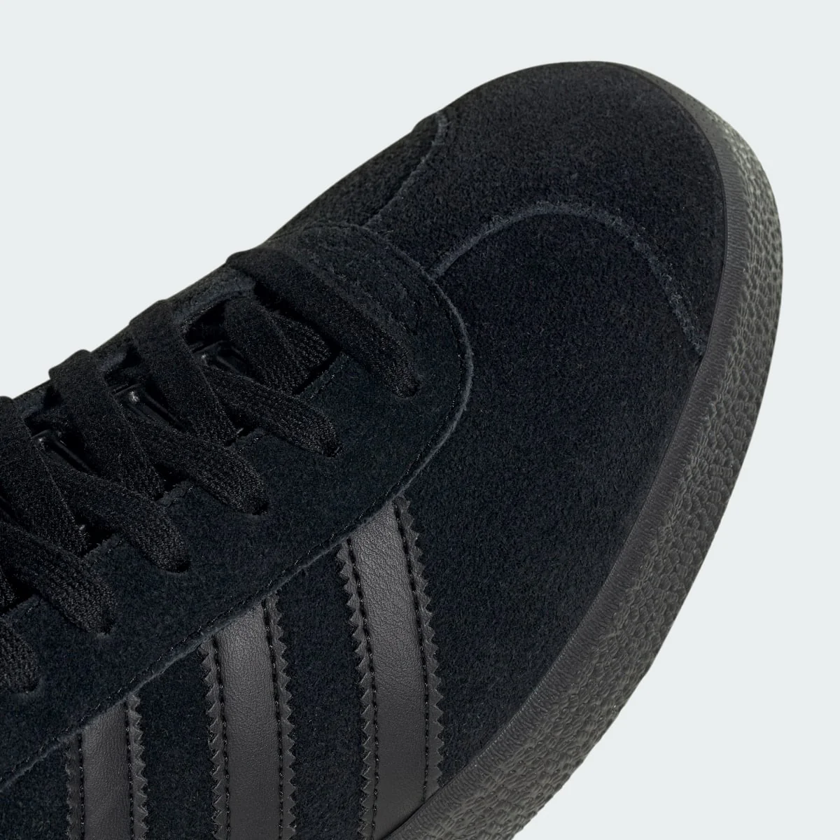 Adidas Gazelle All Black Silver Metallic - Image 9