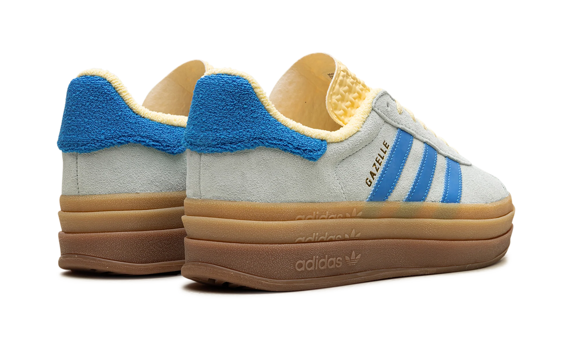 Adidas Gazelle Bold Almost Blue Yellow - Image 3