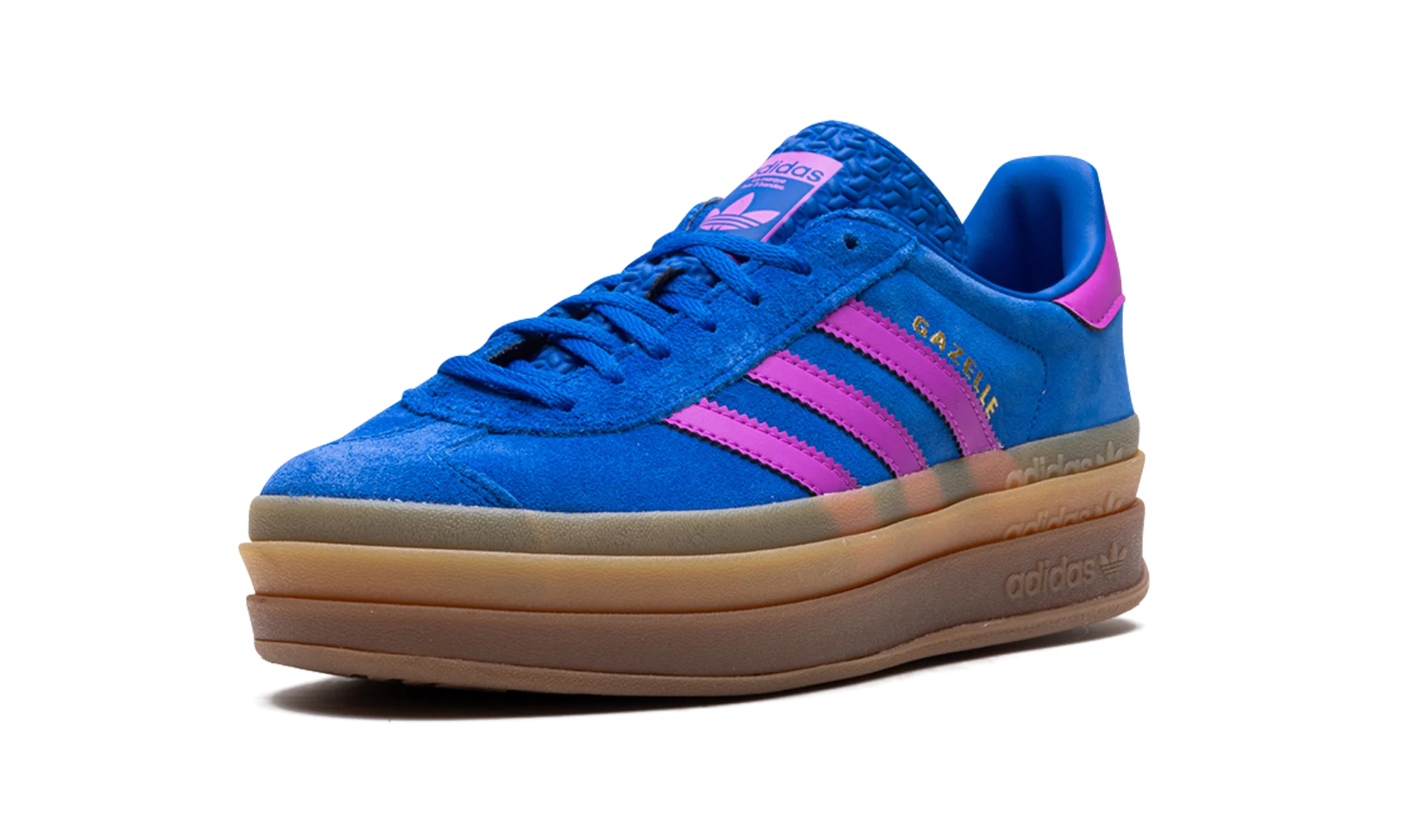 Adidas Gazelle Bold Bold Blue Lucid Pink - Image 4