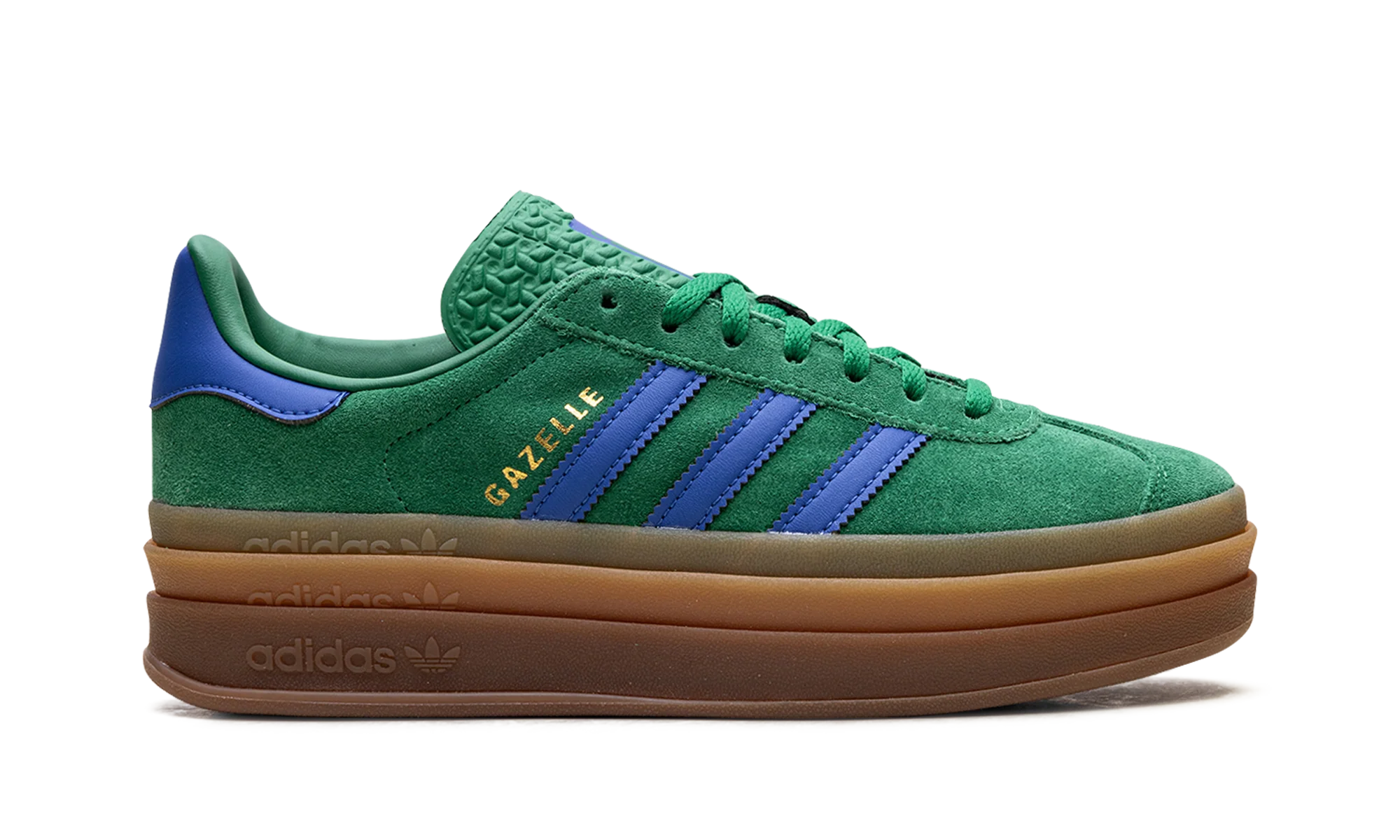 Adidas Gazelle Bold Green Blue Gum - Image 6