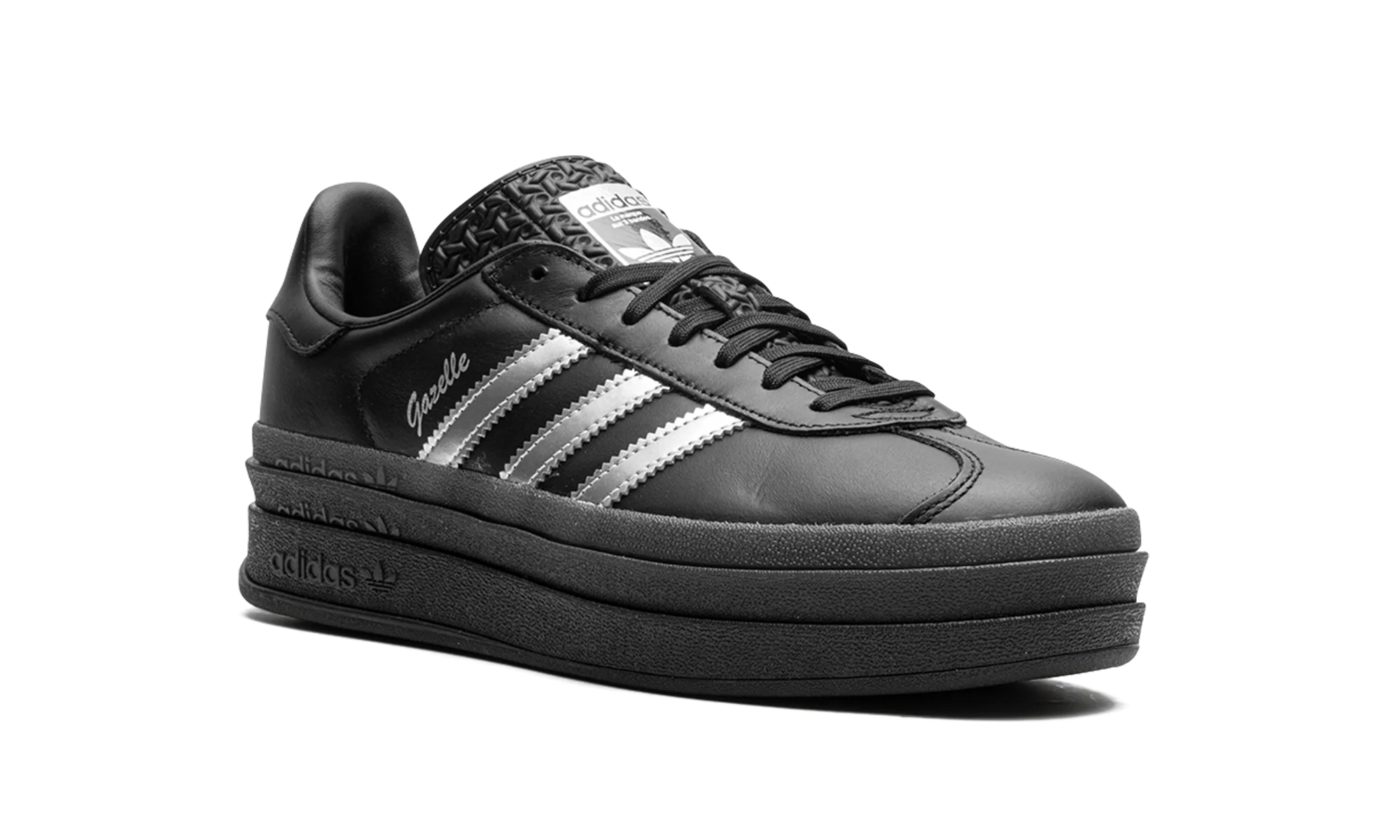 Adidas Gazelle Bold Pride Pabllo Vittar Core Black Silver Metallic Lucid Pink - Image 7