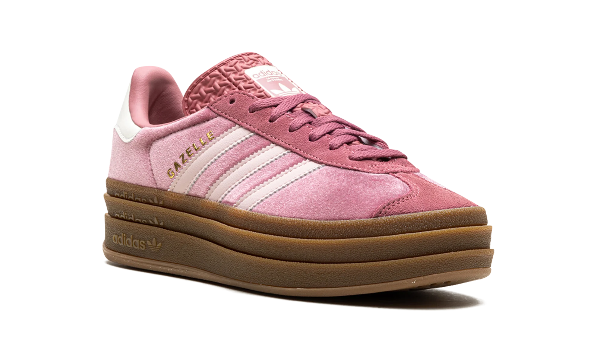 Adidas Gazelle Bold Sandy Pink Velvet - Image 7