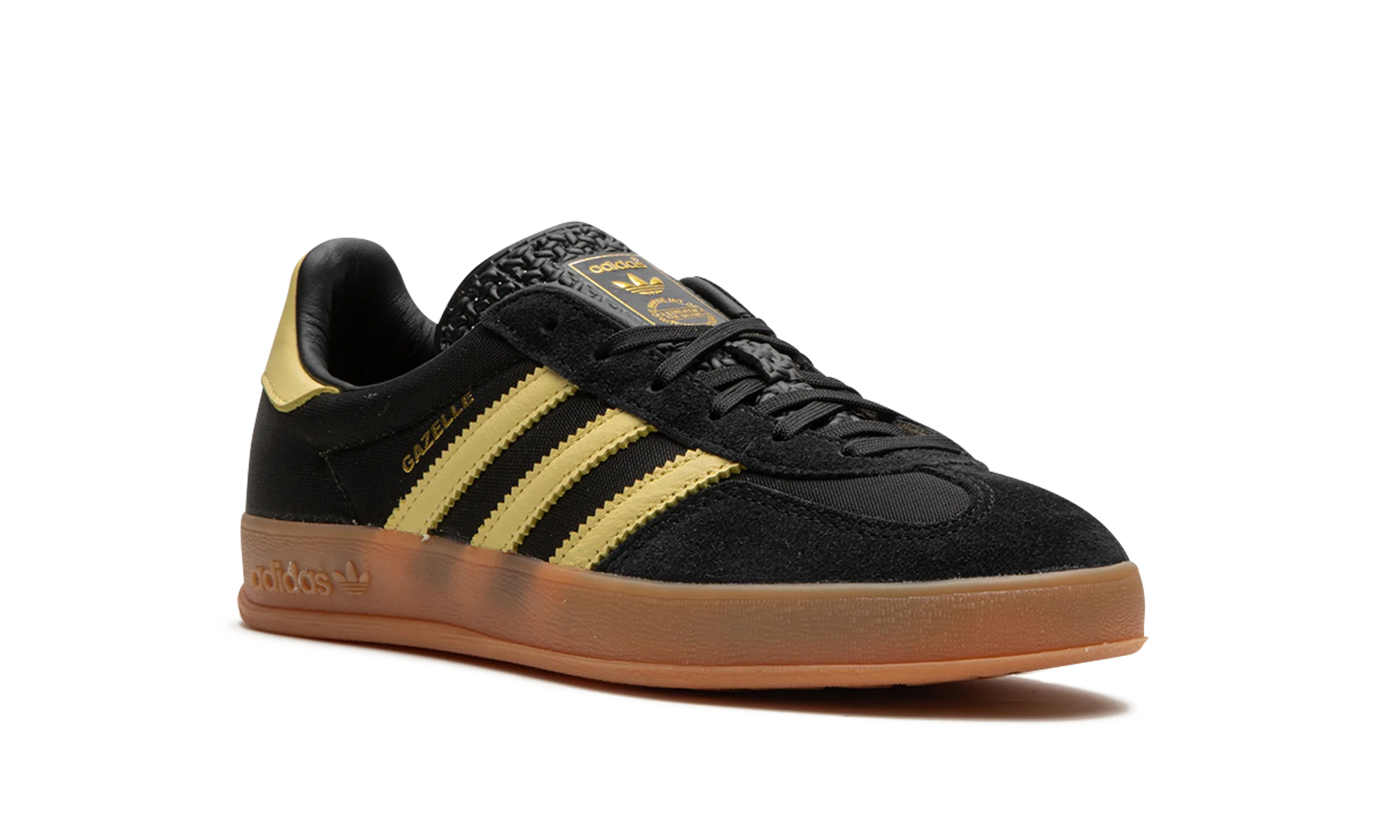 Adidas Gazelle Indoor Black Almost Yellow Gum - Image 7