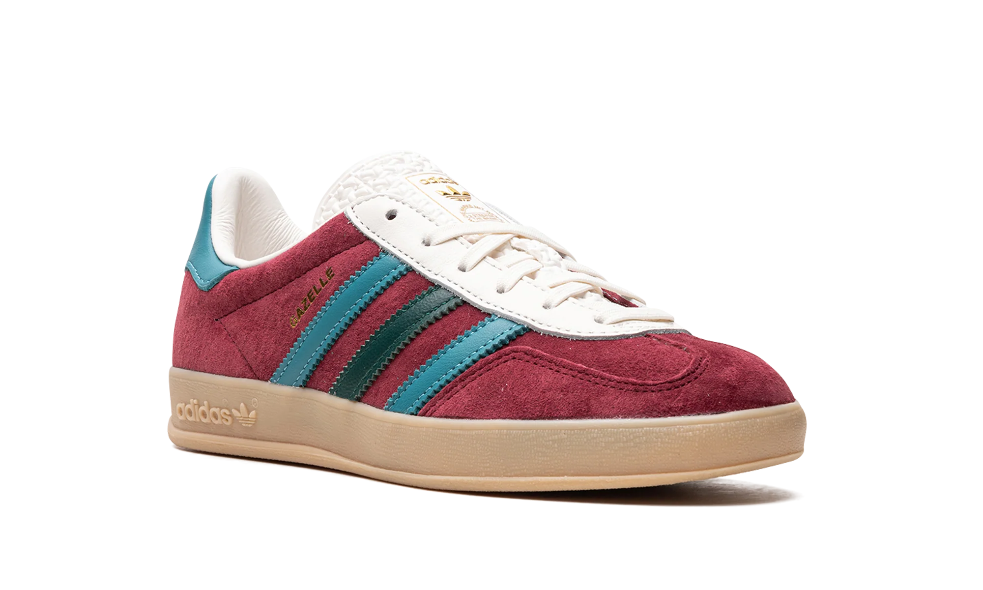 Adidas Gazelle Indoor Collegiate Burgundy Arctic Fusion - Image 7