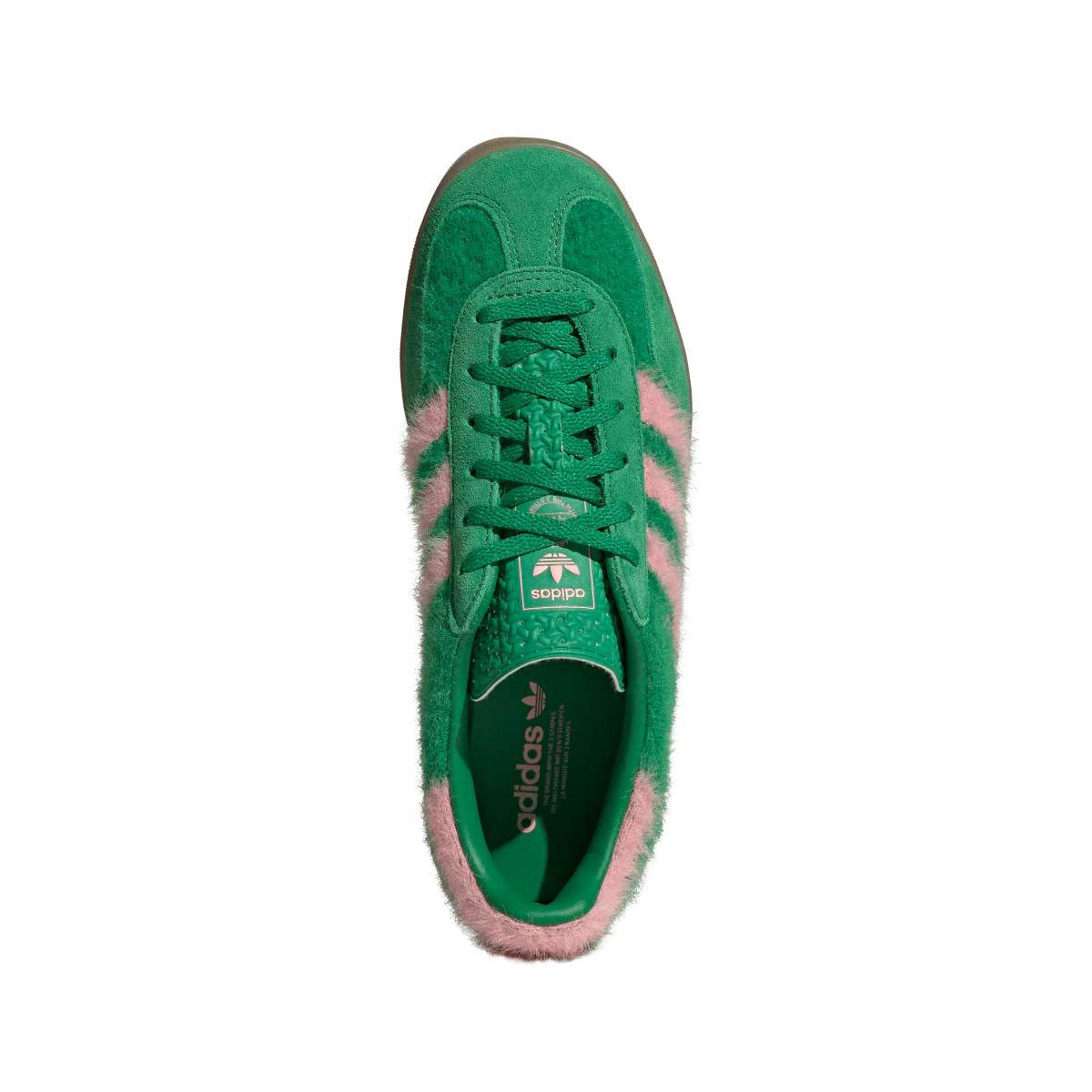 Adidas Gazelle Indoor Green Glow Pink - Image 3