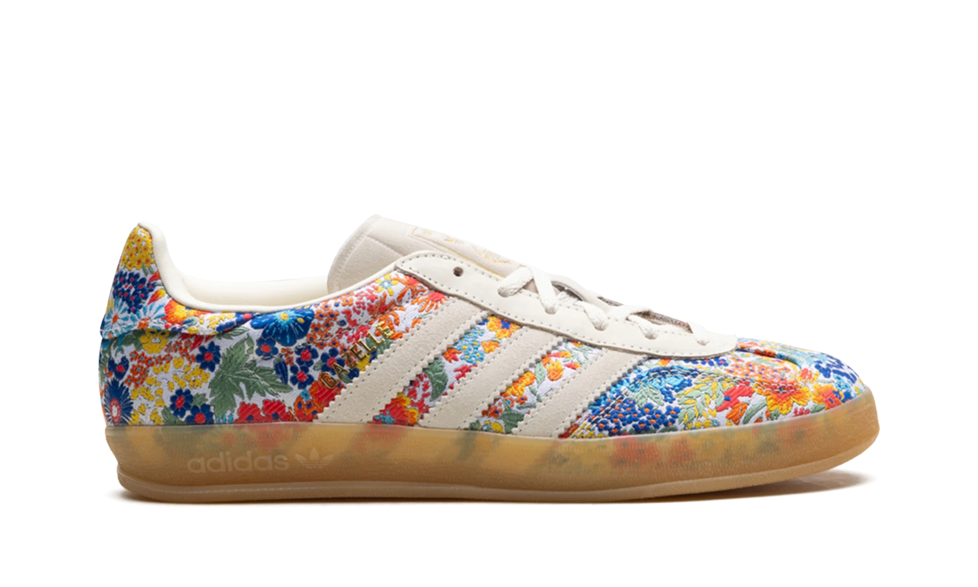 Adidas Gazelle Indoor Liberty London Floral Embroidery - Image 6