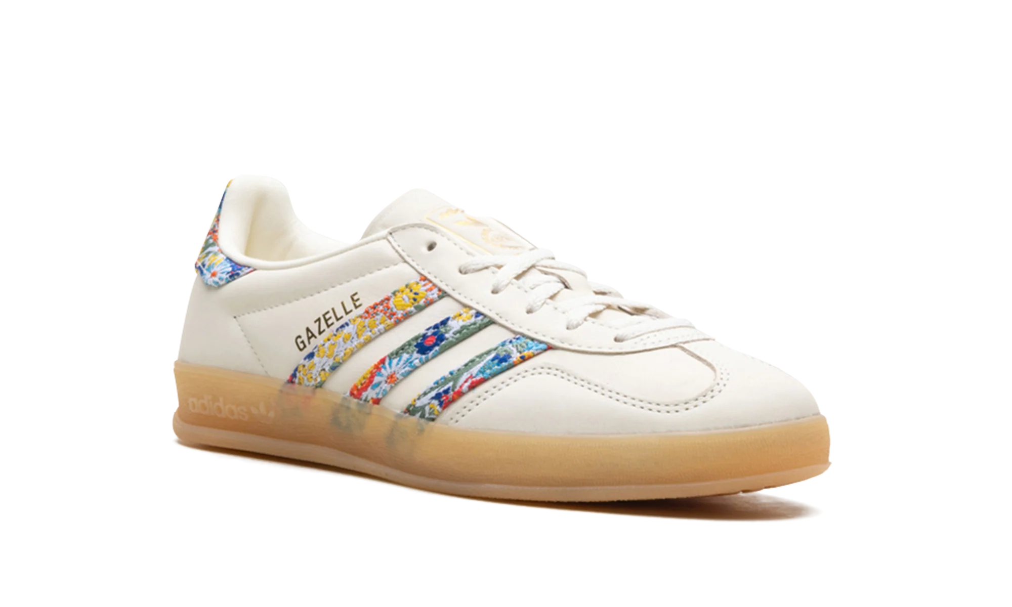 Adidas Gazelle Indoor Liberty London Floral Embroidery Stripes - Image 7