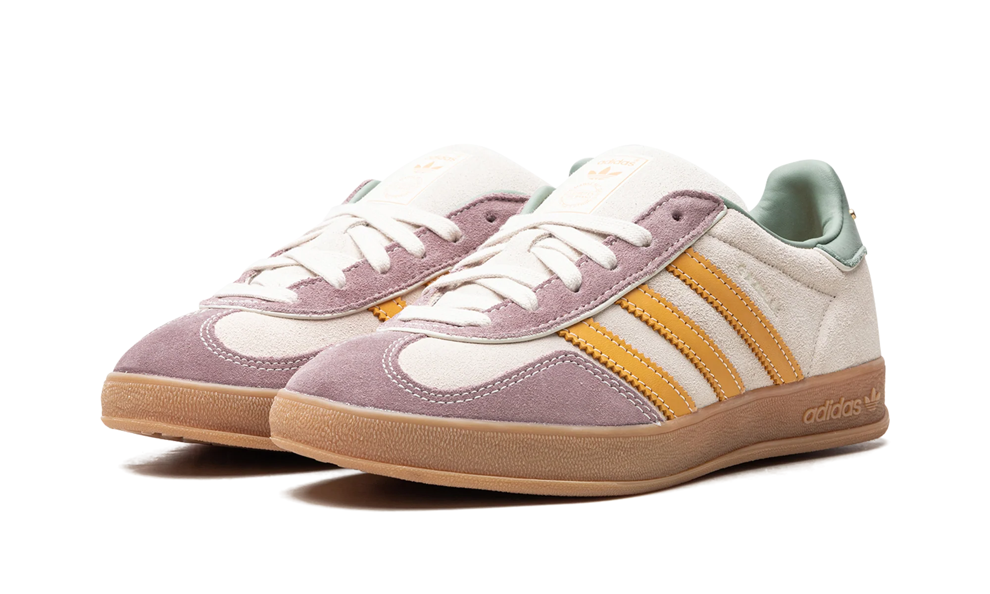 Adidas Gazelle Indoor Off White Preloved Yellow - Image 2