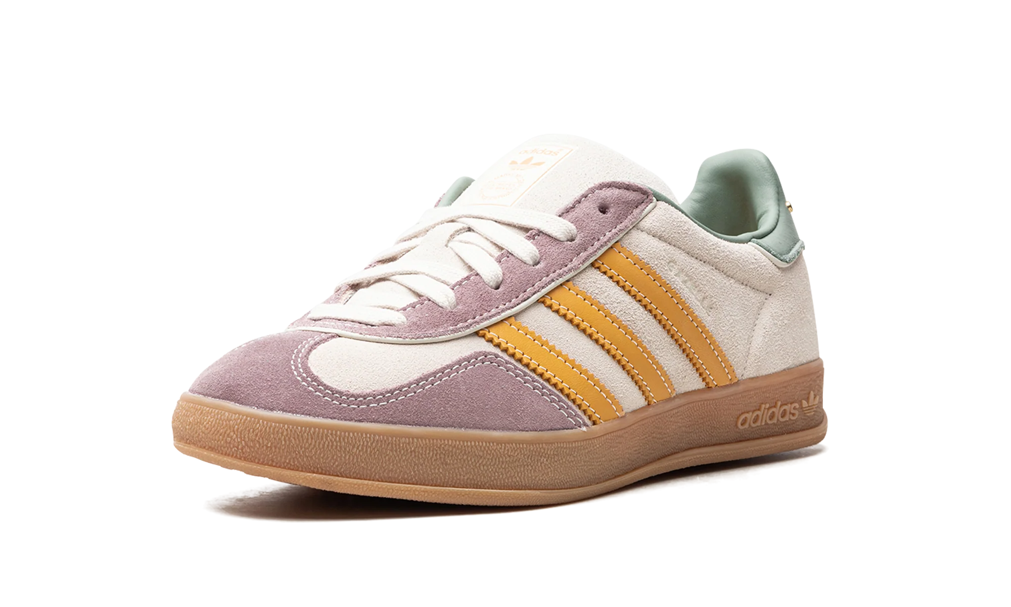 Adidas Gazelle Indoor Off White Preloved Yellow - Image 4