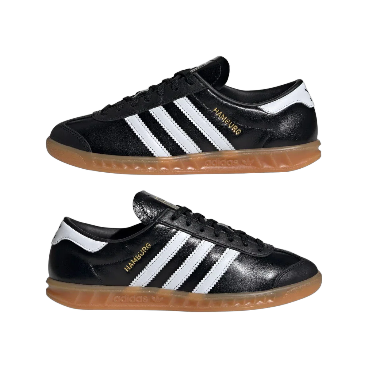 Adidas Hamburg Black White Gum - Image 7