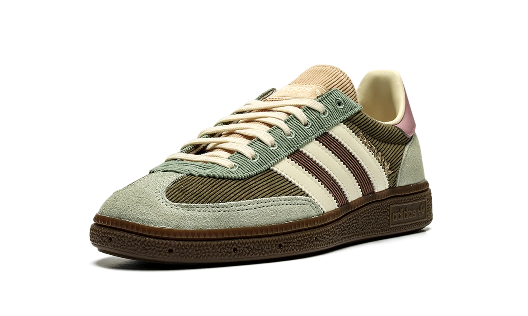 Adidas Handball Spezial Silver Green Magic Mauve - Image 4