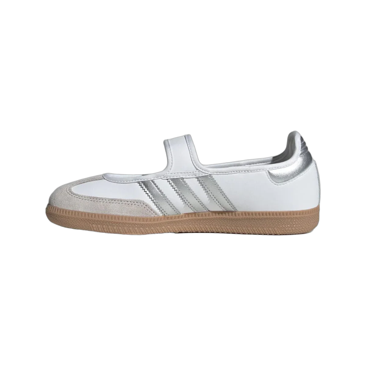 Adidas Samba Jane White Silver Metallic - Image 6