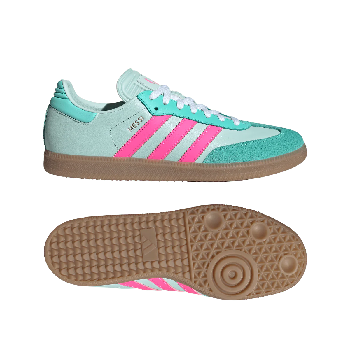 Adidas Samba Messi Halo Mint Pink - Image 7