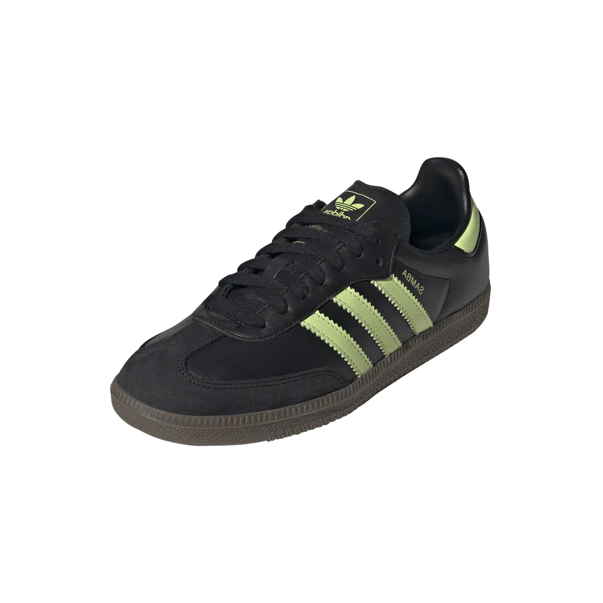 Adidas Samba OG Black Pulse Lime - Image 2