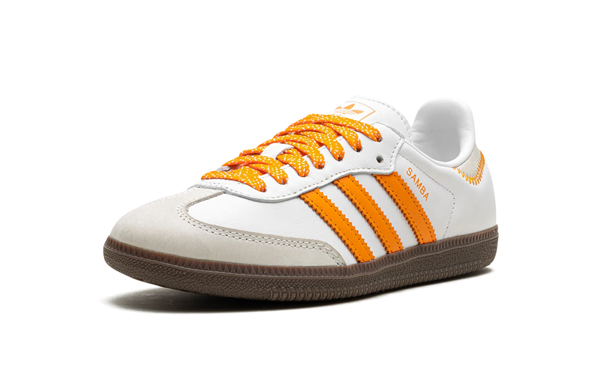 Adidas Samba OG Cloud White Orange - Image 4