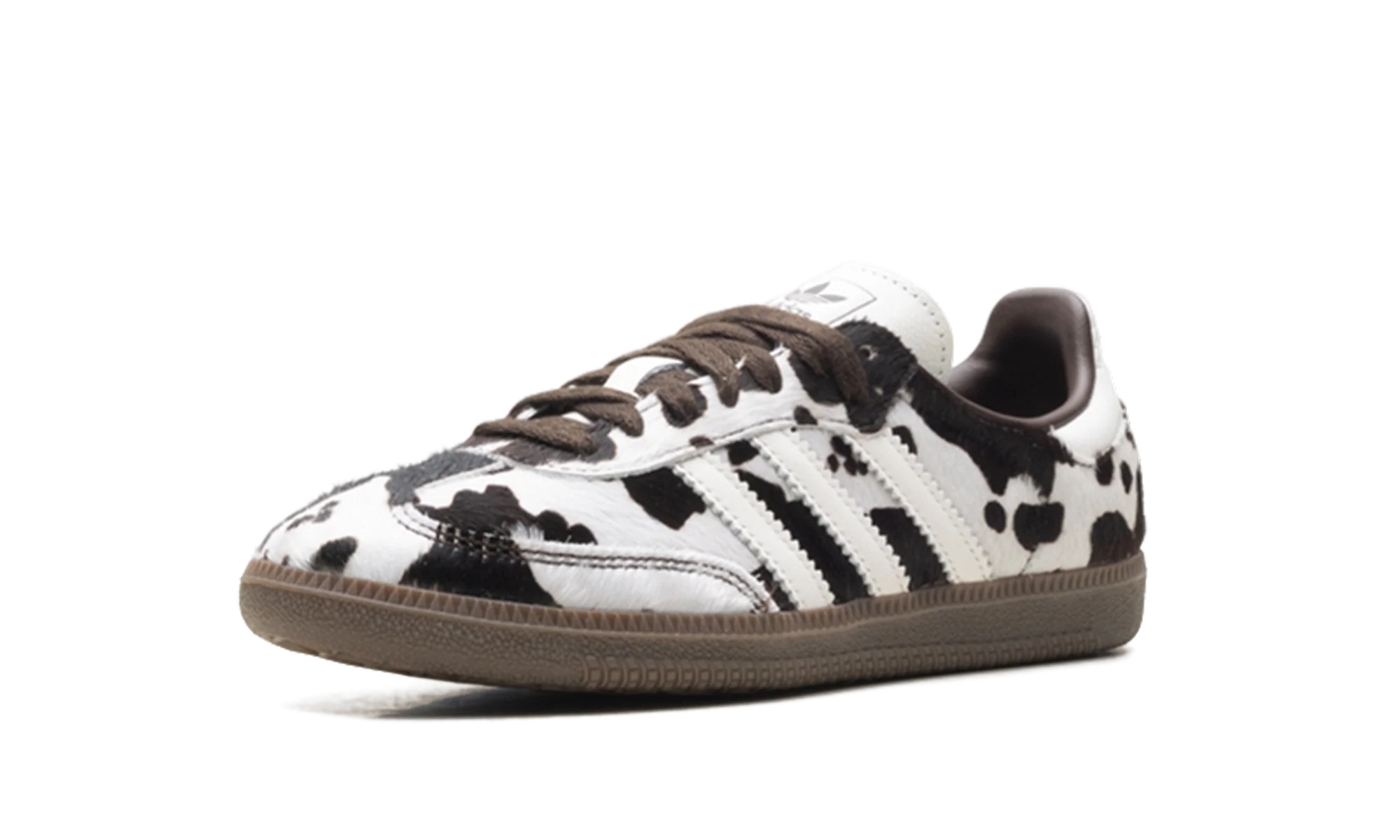 Adidas Samba OG Cow Print Dark Brown White - Image 4