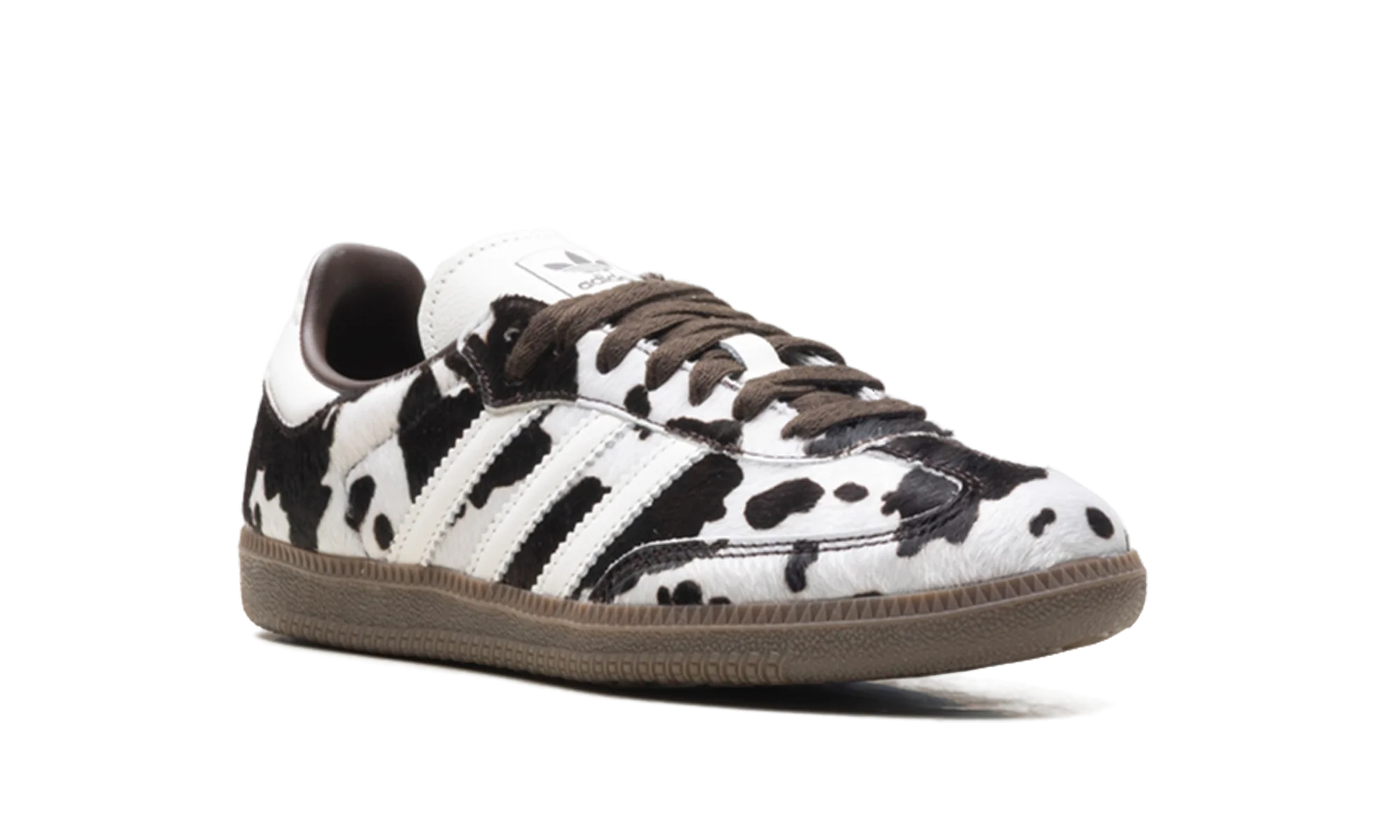 Adidas Samba OG Cow Print Dark Brown White - Image 7
