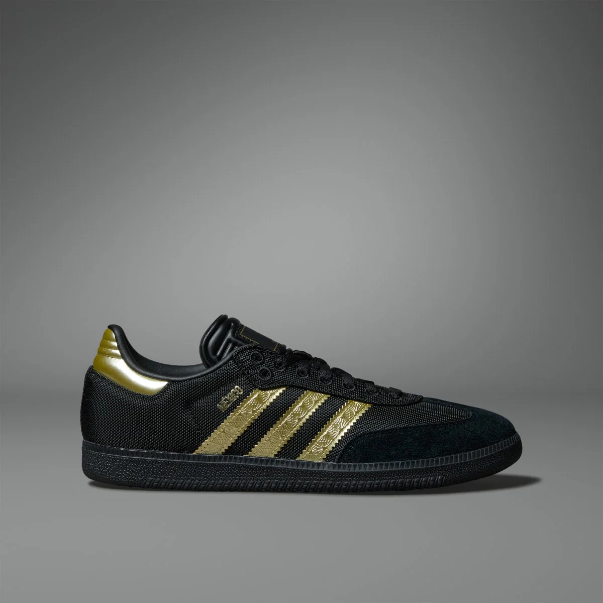 Adidas Samba OG Mexico Black Gold Metallic - Image 3