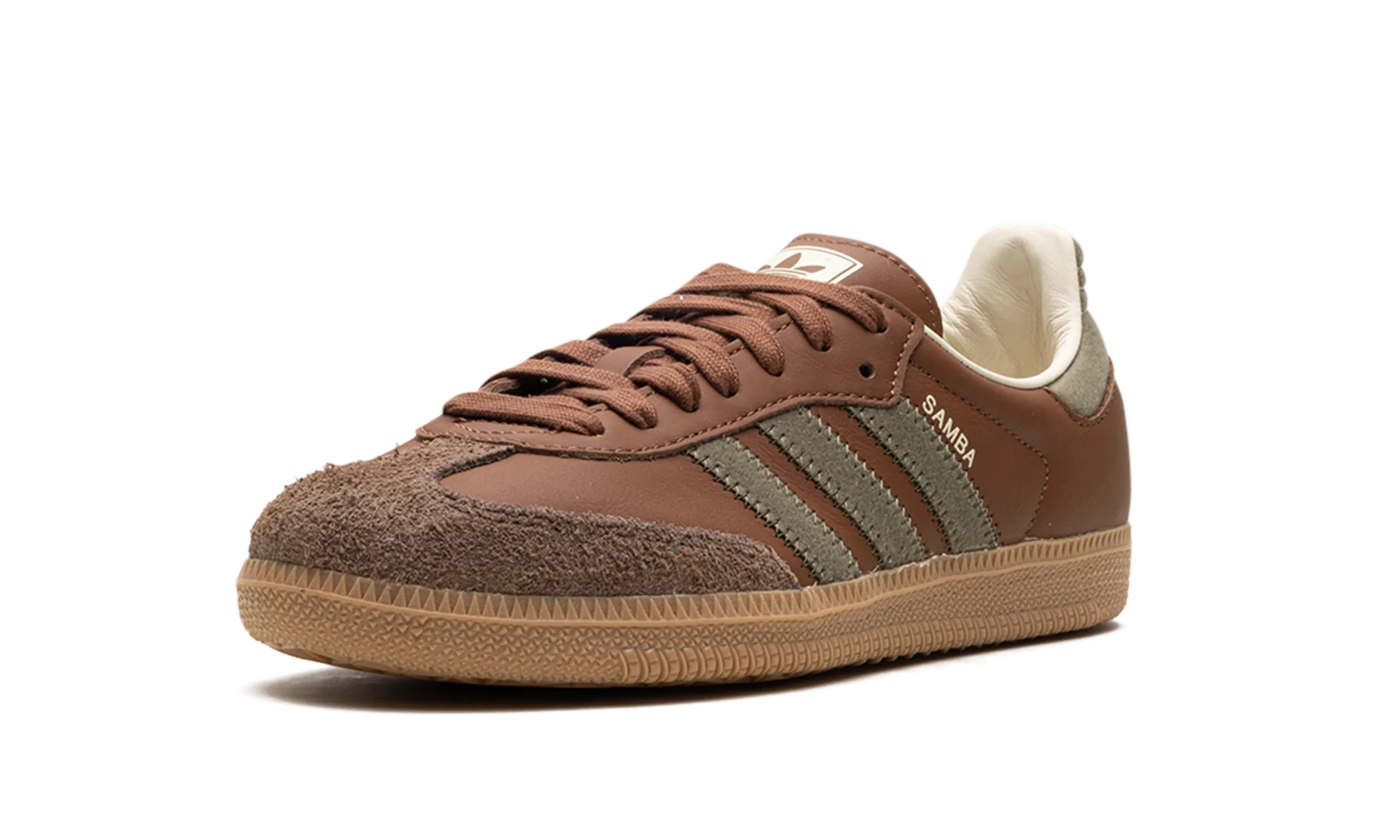 Adidas Samba OG Preloved Brown Olive Strata - Image 4