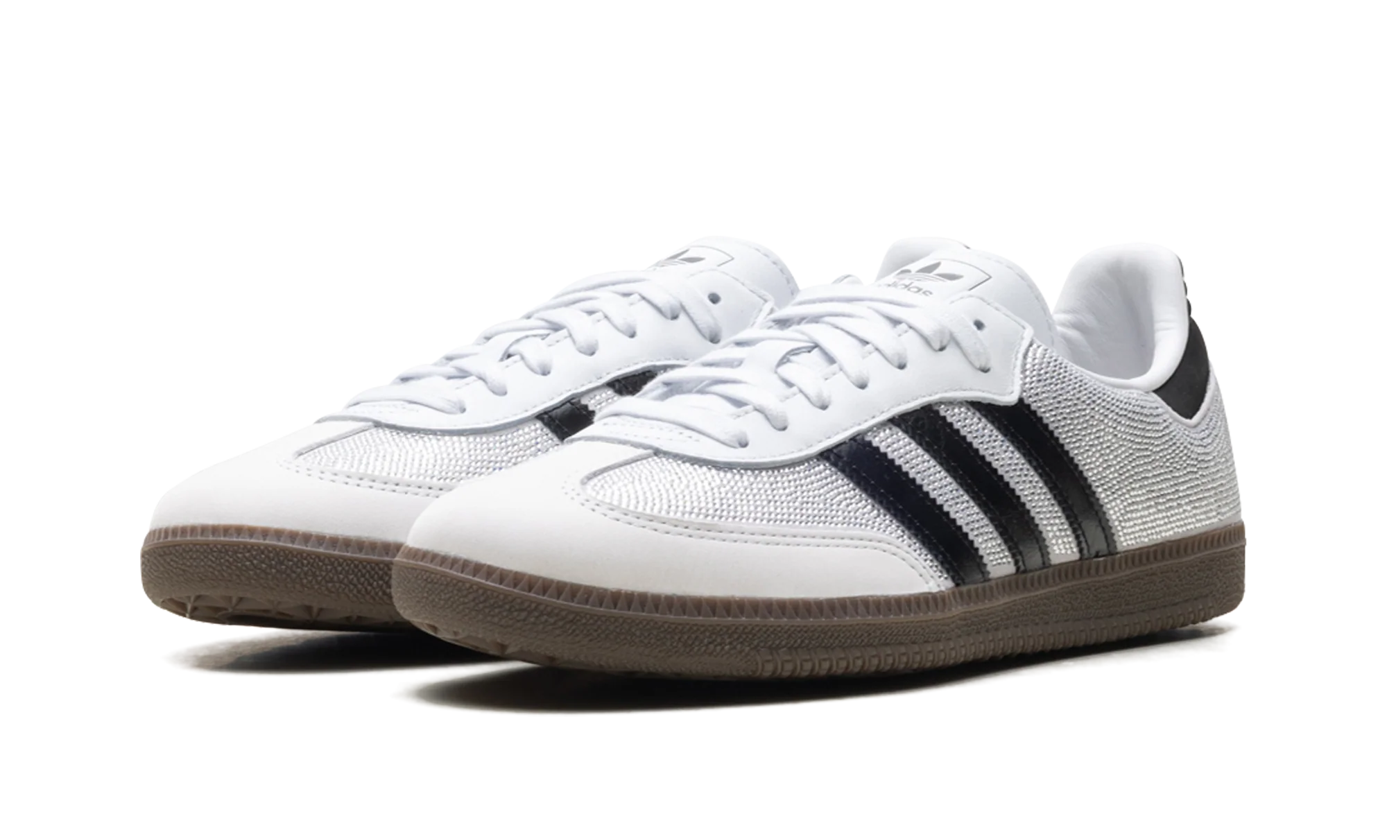 Adidas Samba OG Rhinestone Crystal White Silver - Image 2