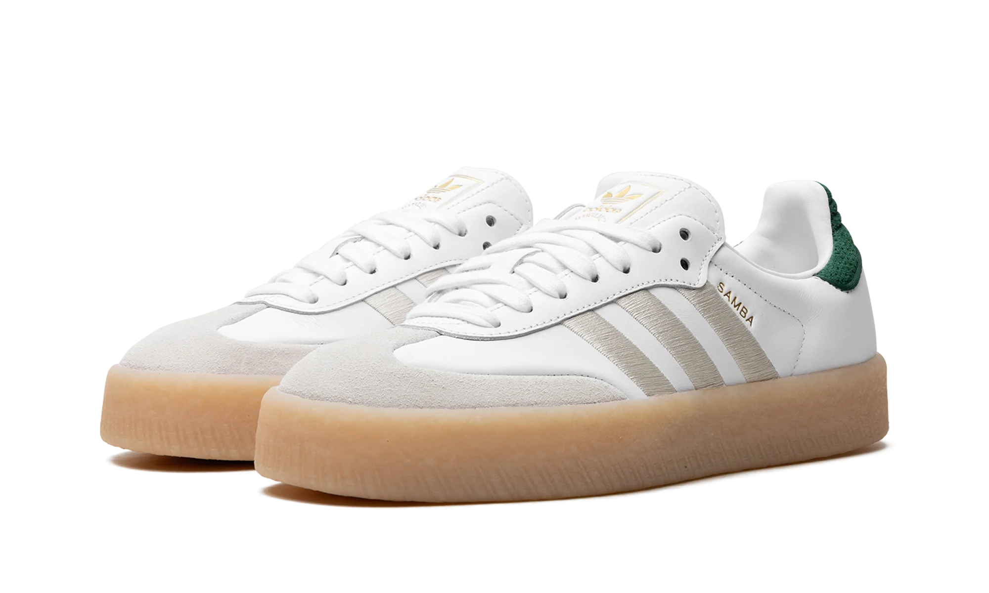 Adidas Sambae Off White Aluminum Green - Image 2