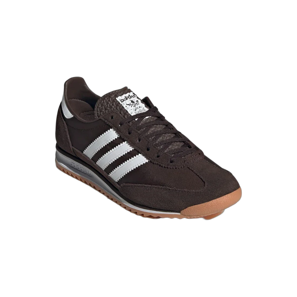 Adidas SL 72 OG Dark Brown White - Image 4