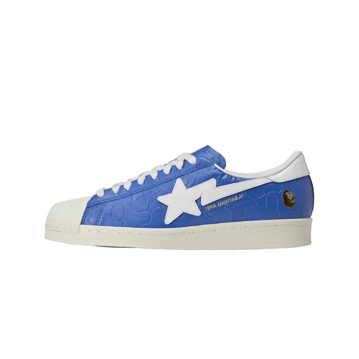 Adidas Superstar Vintage Bape Blue White