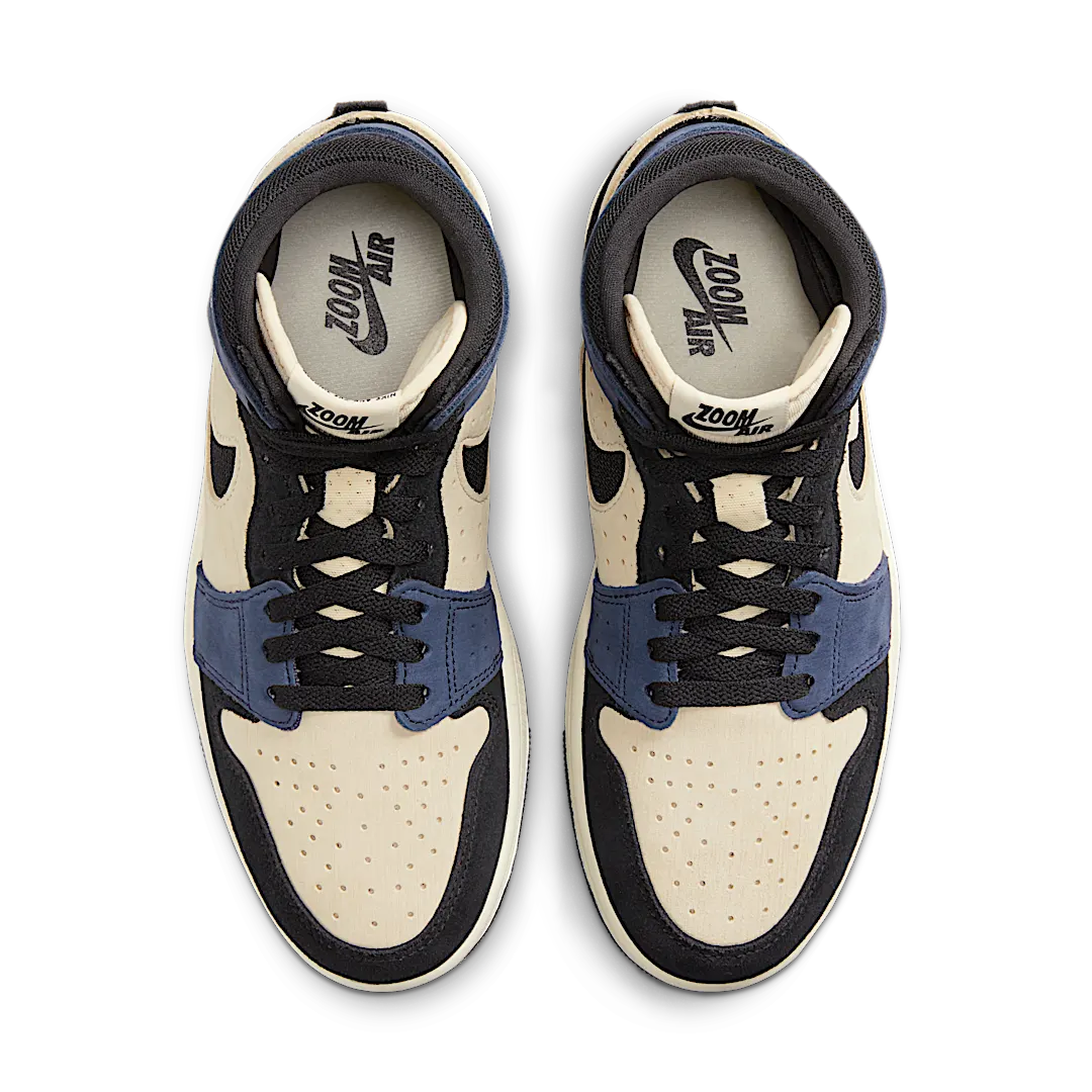Air Jordan 1 High Zoom Air CMFT 2 Muslin Blackened Blue - Image 3