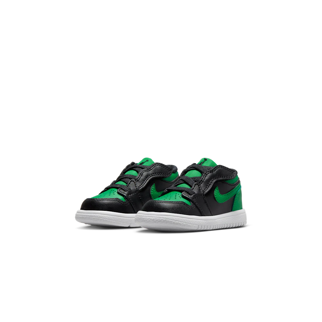 Air Jordan 1 Low ALT Black Lucky Green White (TD) - Image 2