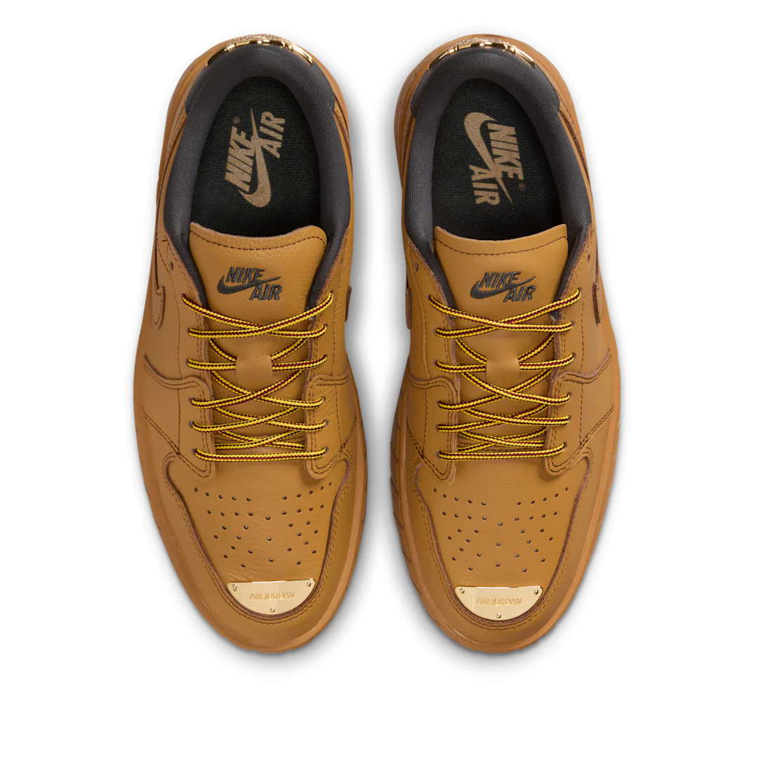 Air Jordan 1 Low Brooklyn Wheat - Image 3