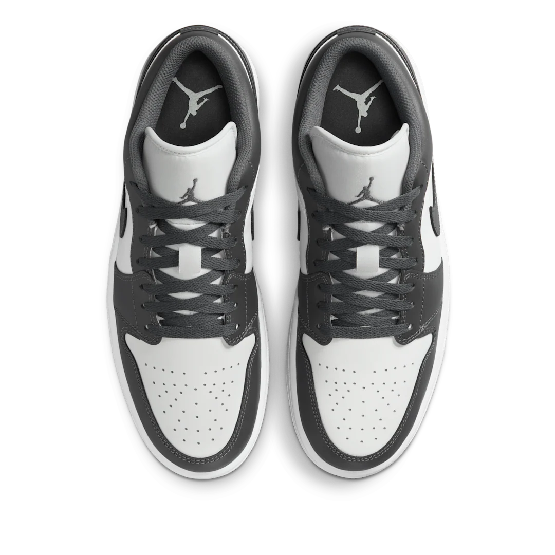 Air Jordan 1 Low Grey White - Image 3