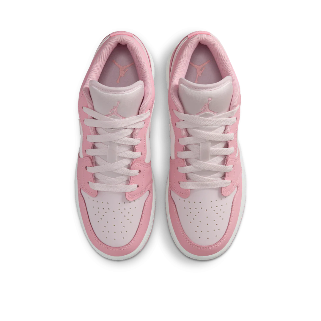 Air Jordan 1 Low Medium Soft Pink White - Image 3