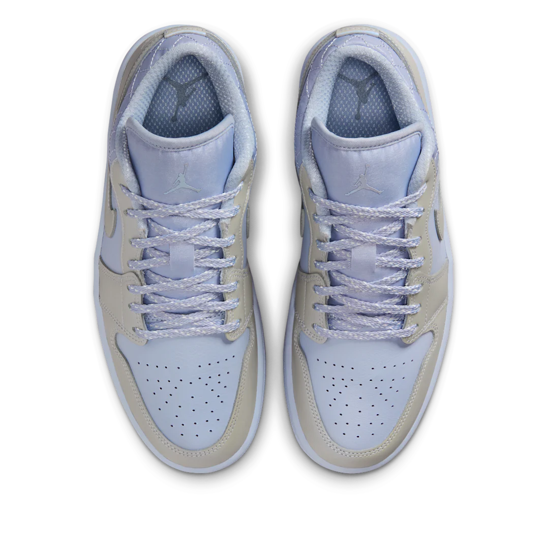 Air Jordan 1 Low SE Ghost Pearlized Quilt - Image 3