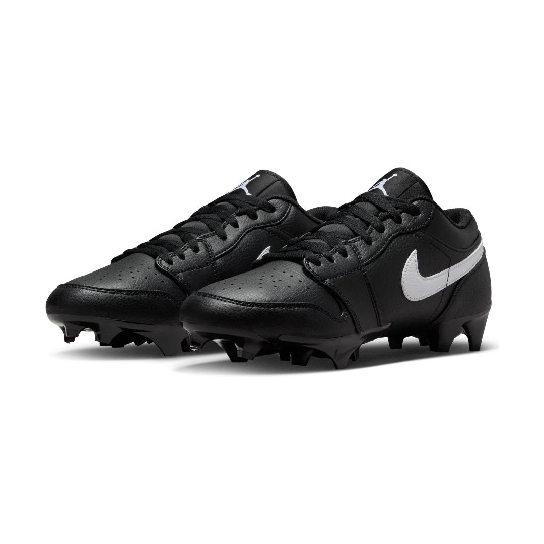 Air Jordan 1 Low TD Cleat Black White - Image 2
