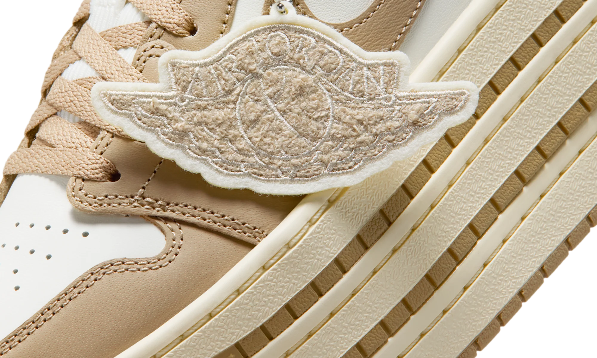 Air Jordan 1 Low Triple Stack Khaki Sail - Image 9