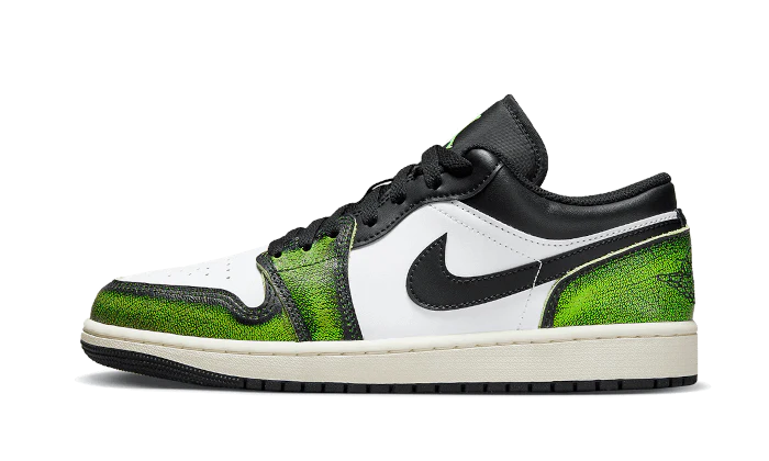 Air Jordan 1 Low Wear Away Electric Green