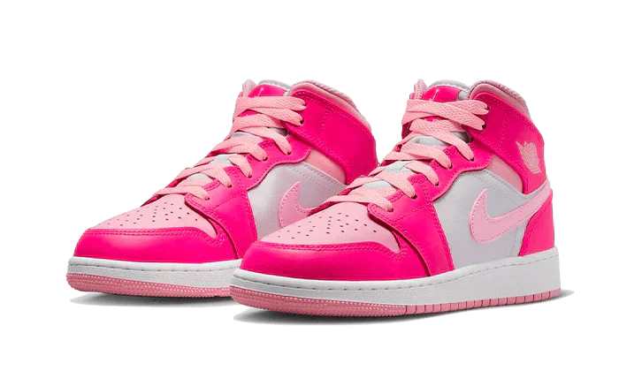 Air Jordan 1 Mid Fierce Pink - Image 2
