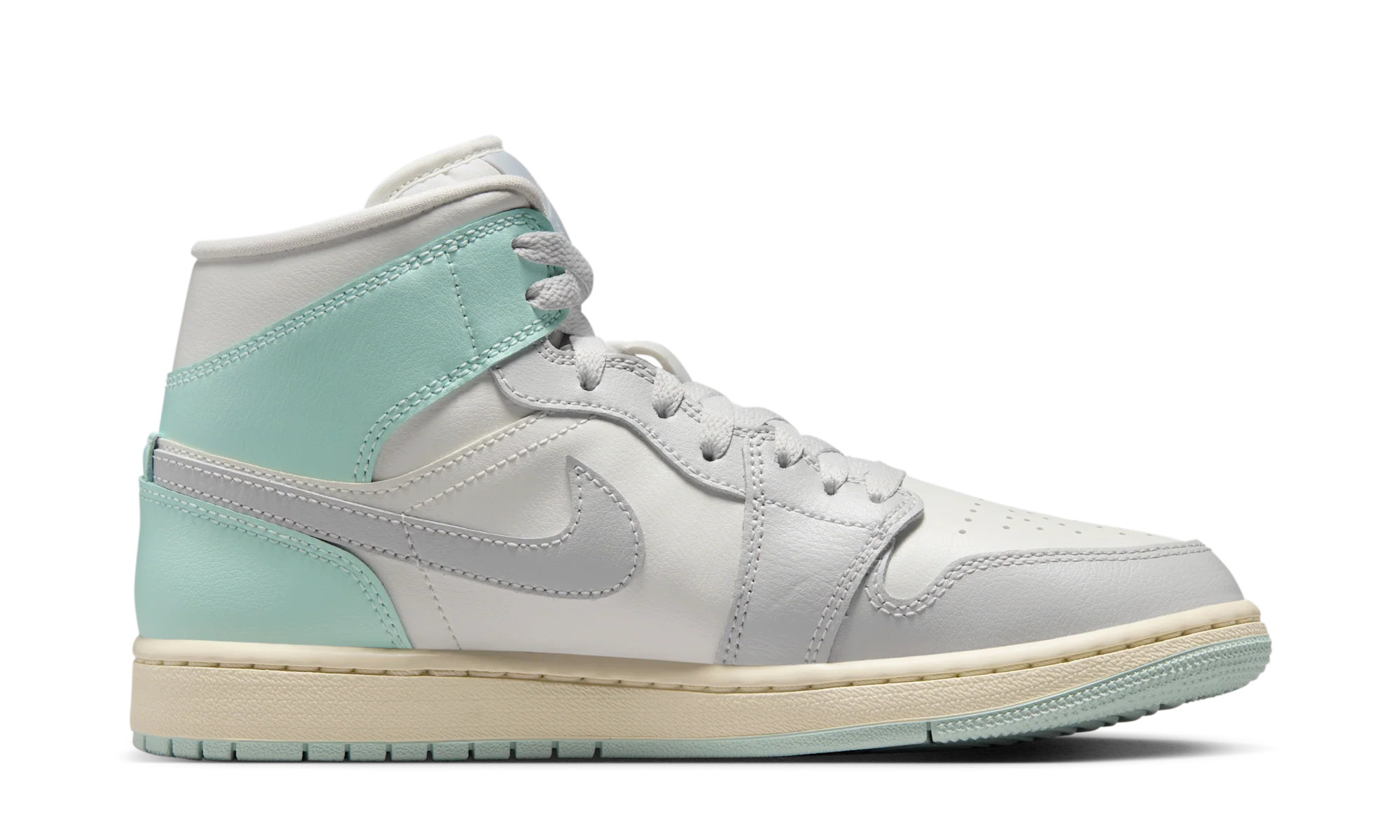 Air Jordan 1 Mid Football Grey Igloo - Image 4