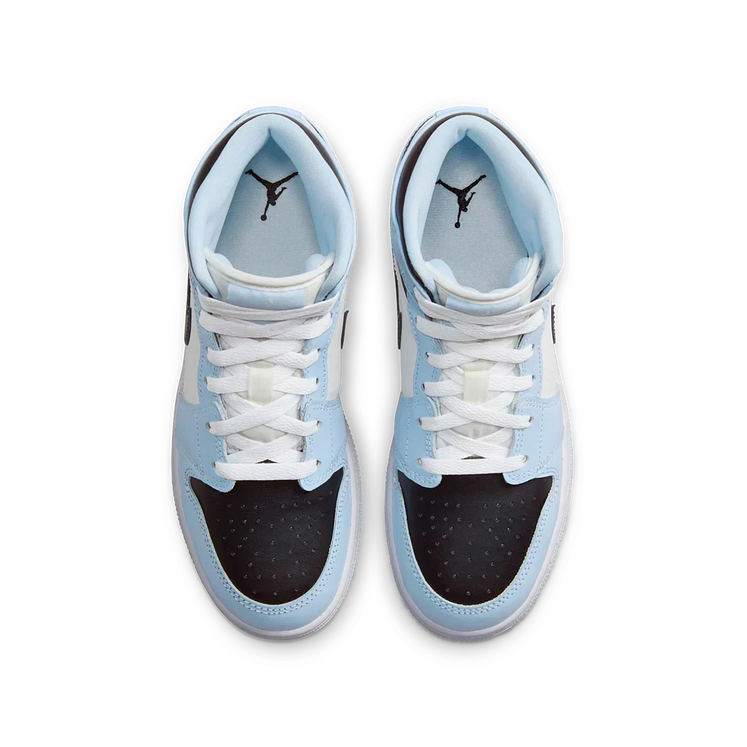 Air Jordan 1 Mid Ice Blue (2022) - Image 4