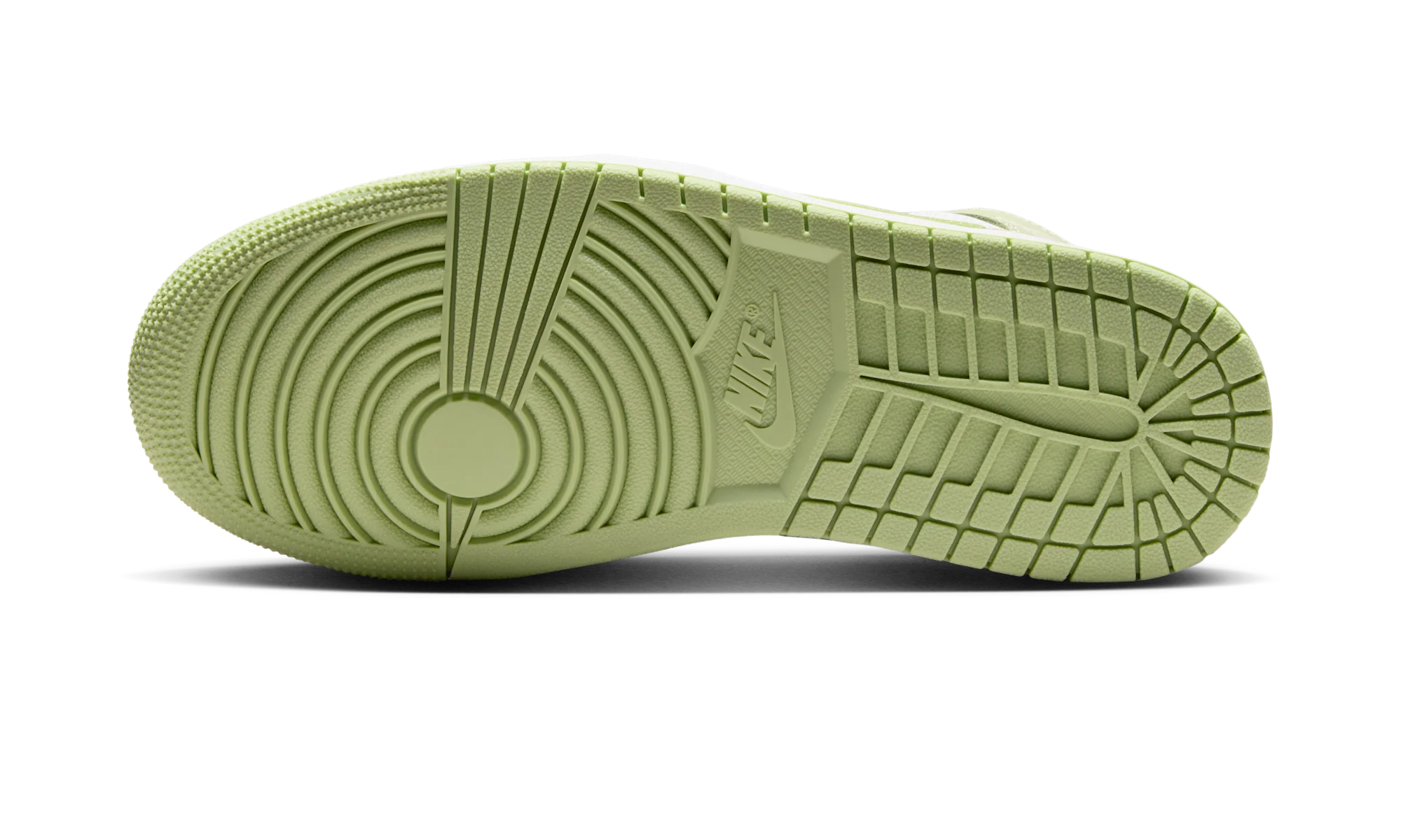 Air Jordan 1 Mid Olive Aura Lawn - Image 3