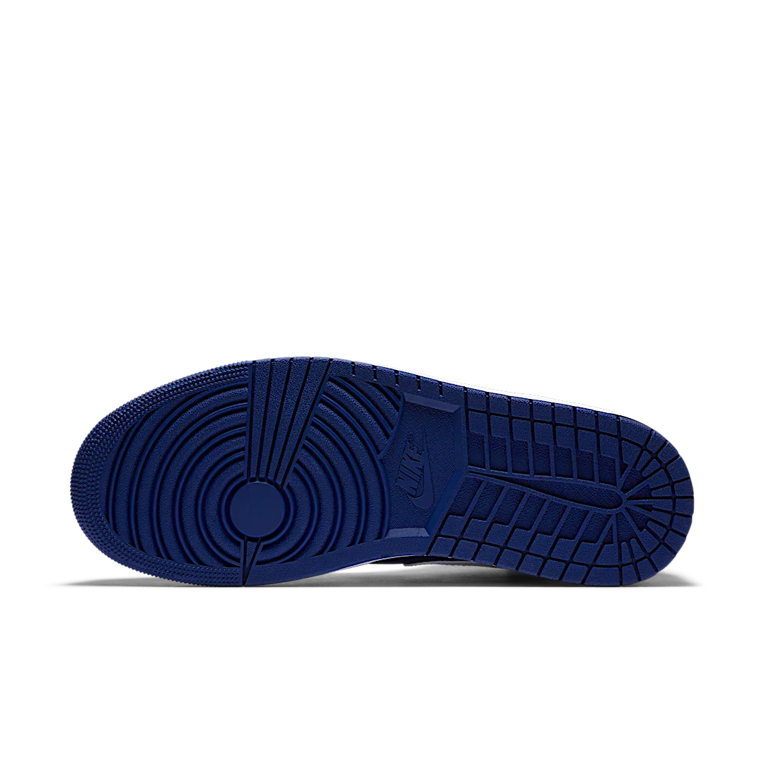 Air Jordan 1 Mid Royal Blue Laser Orange - Image 4