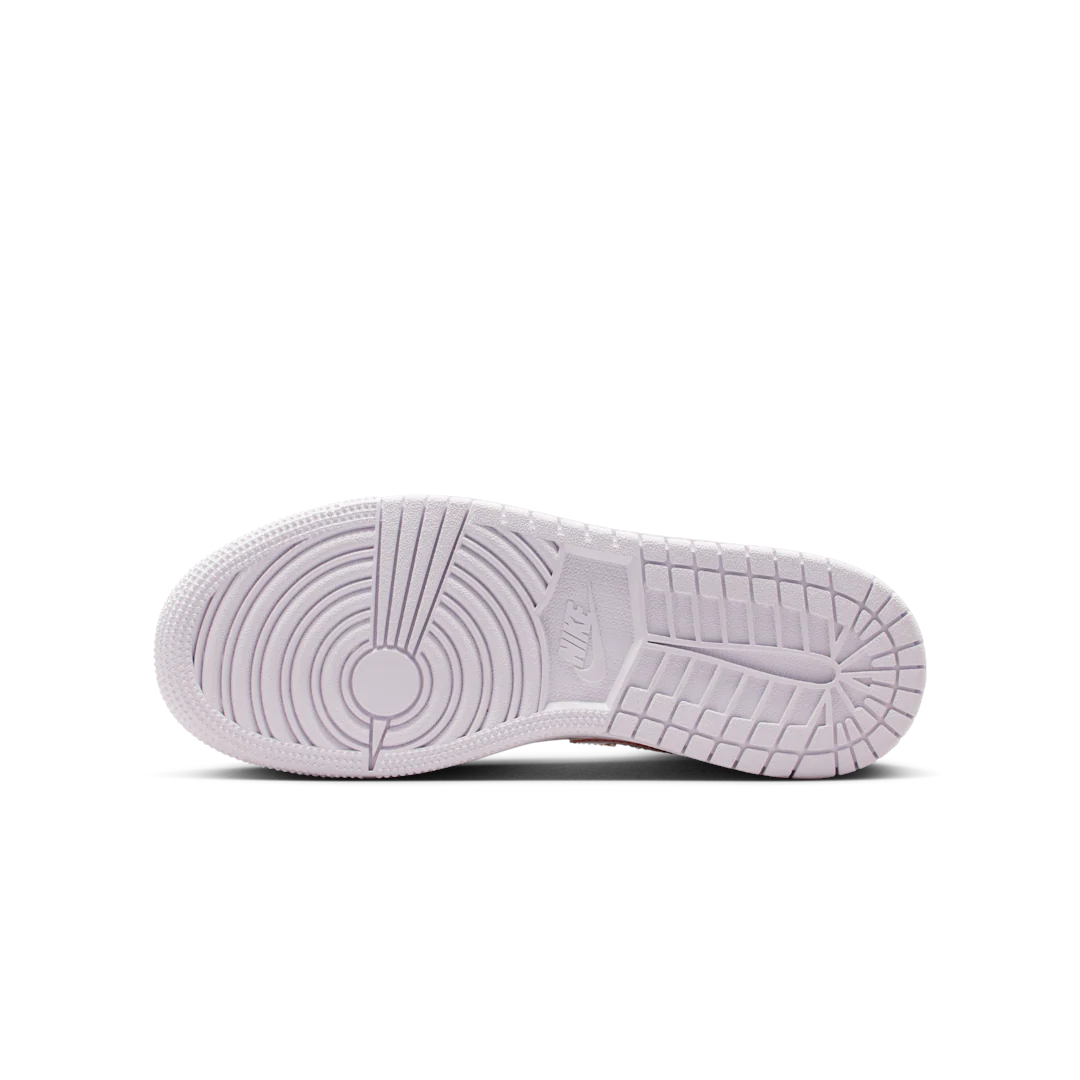 Air Jordan 1 Mid SE Barely Grape Iridescent Swoosh - Image 4