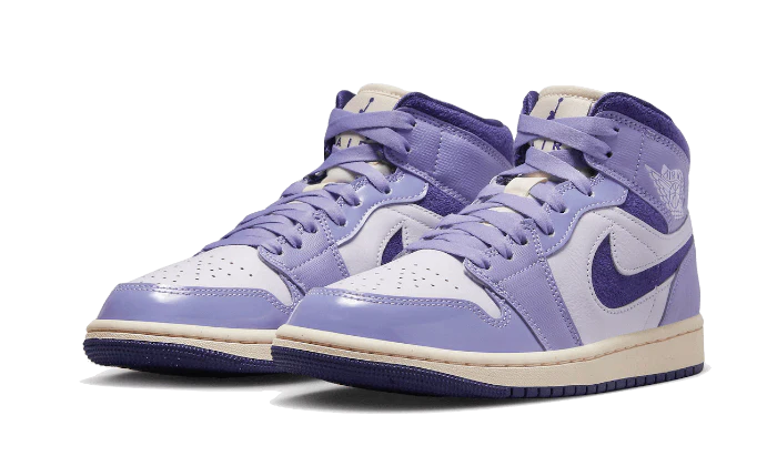 Air Jordan 1 Mid SE Chenille Sky J Light Purple - Image 2