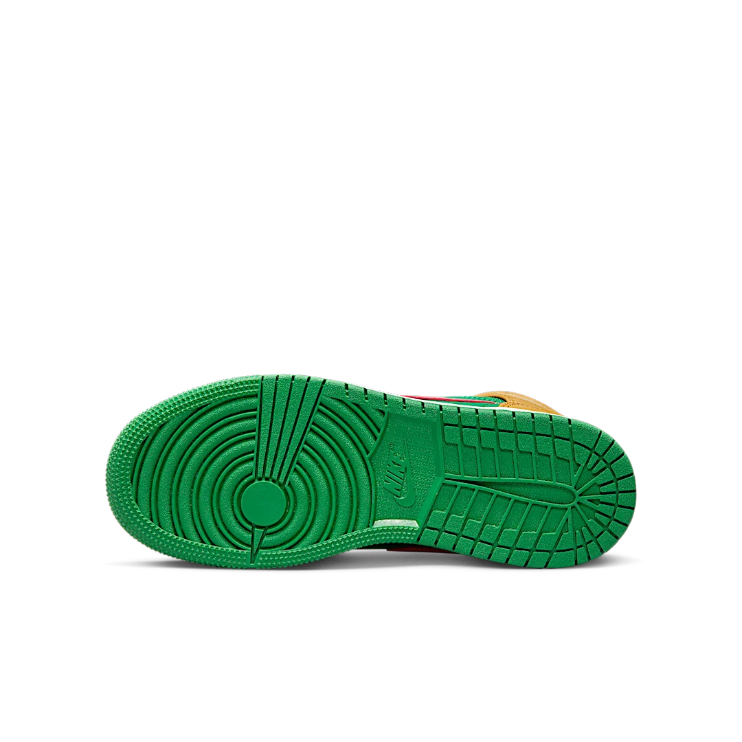 Air Jordan 1 Mid SE Chutney Lucky Green - Image 4